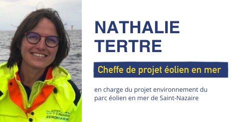 Interview de Nathalie Tertre,  cheffe de projet éolien en mer